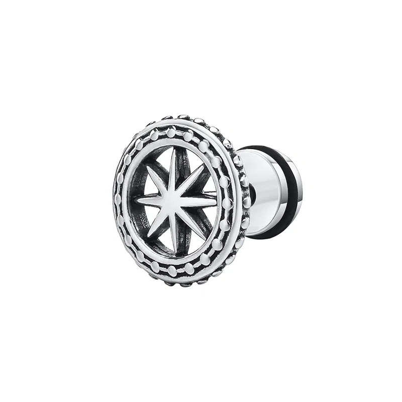 Eternal Melody Hollow Star Earrings