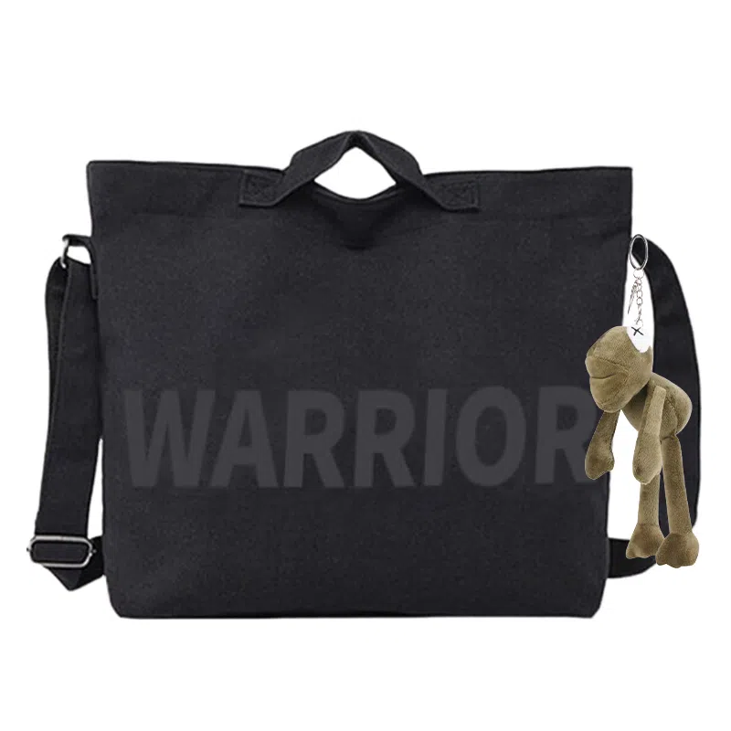 Warrior Canvas Bag Black