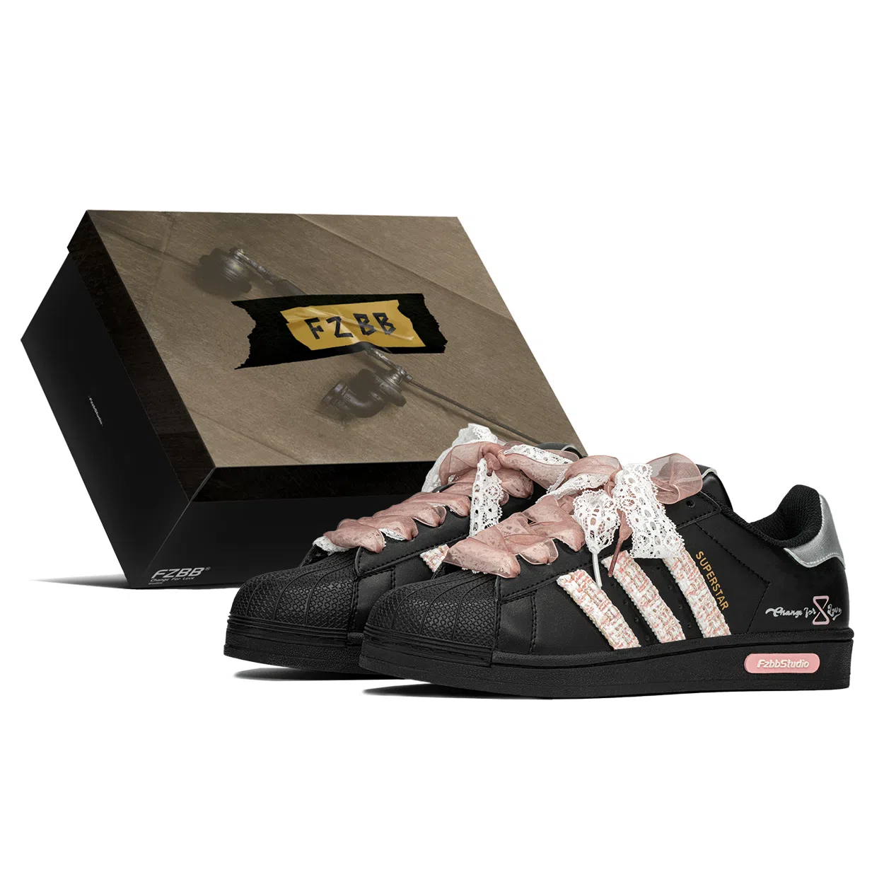 adidas Superstar FZBB Black Pink