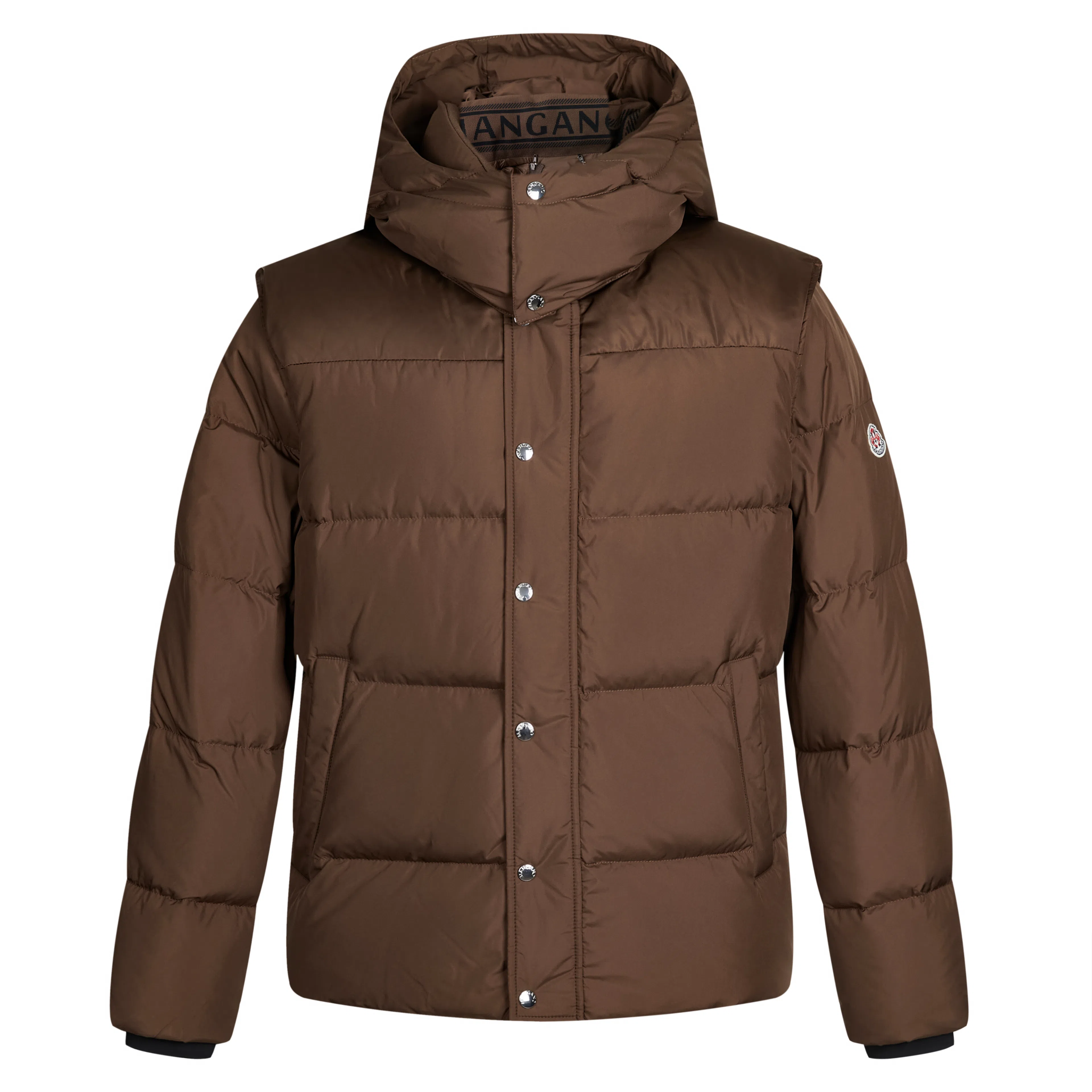 Mangano Classic Logo Hoodie Down Jacket