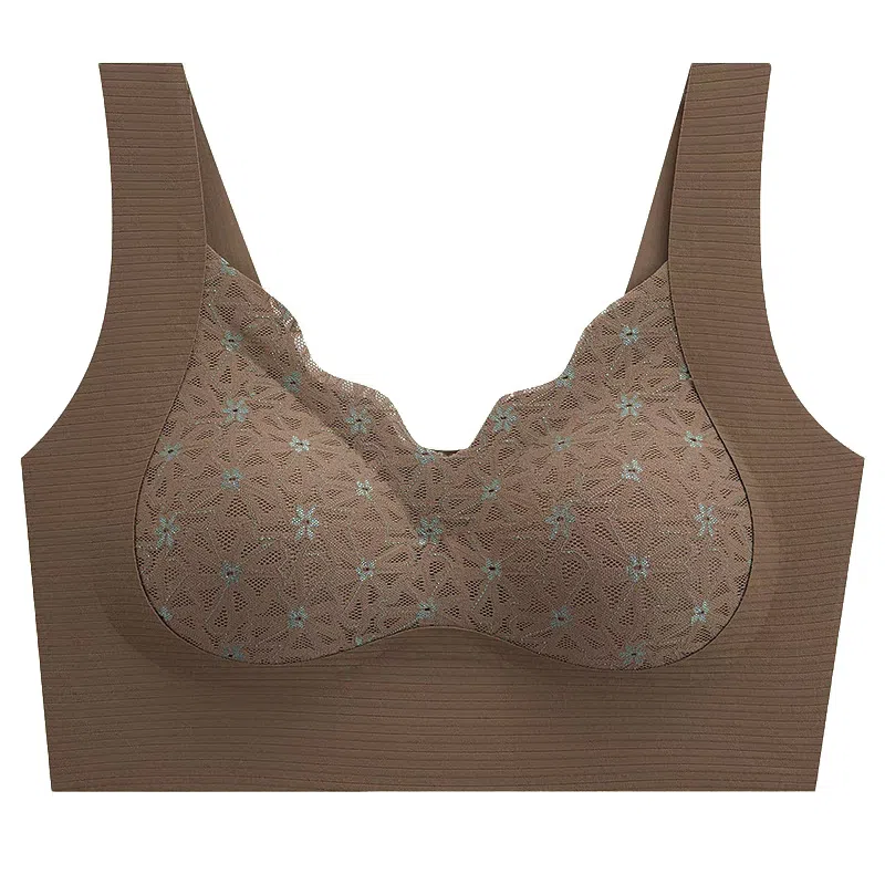 俞兆林 薄款蕾丝舒适大胸显小提拉上托聚拢防下垂收副乳文胸 女款 组合装