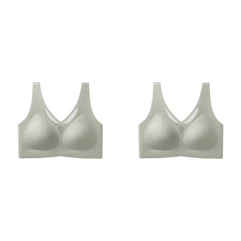 俞兆林 薄款大胸显小聚拢防下垂简约收副乳无钢圈无痕文胸 女款 组合装