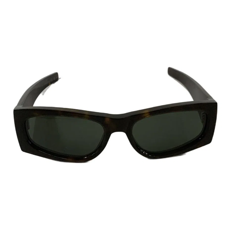 Saint Laurent Rectangular Tortoiseshell Sunglasses