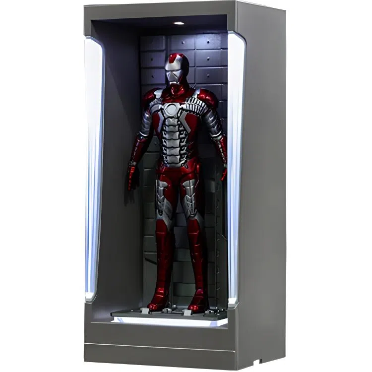 Hot Toys Iron Man Mark V Armor Genaku Miniature Collectible