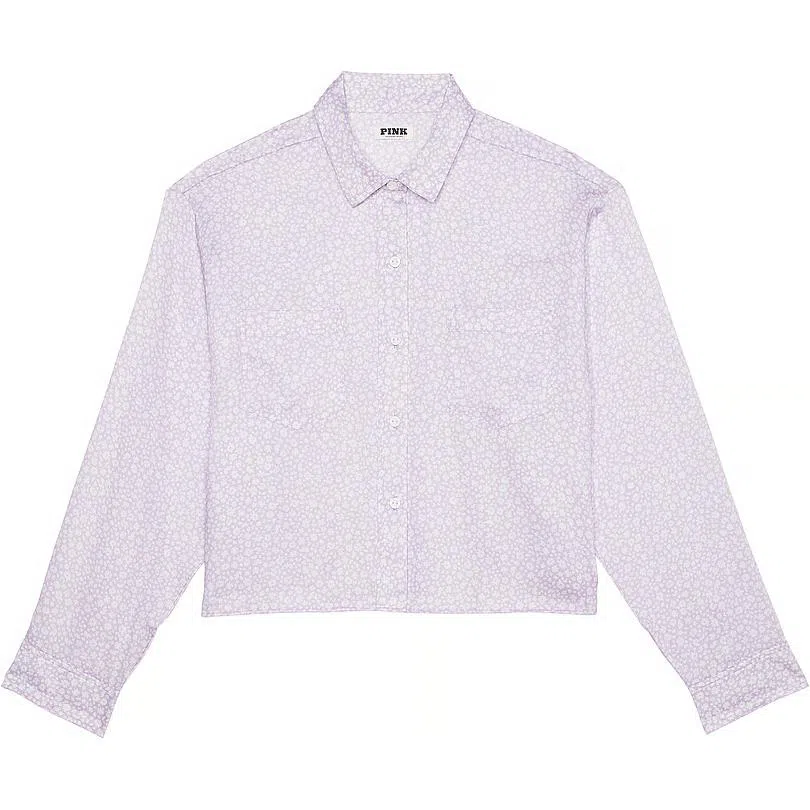 Victoria's Secret PINK TENCEL Long-Sleeve Sleepshirt