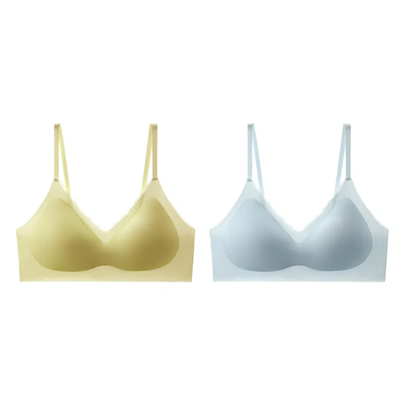 俞兆林 无痕凉感透气小胸聚拢上托防下垂收副乳舒适无钢圈文胸 女款 组合装