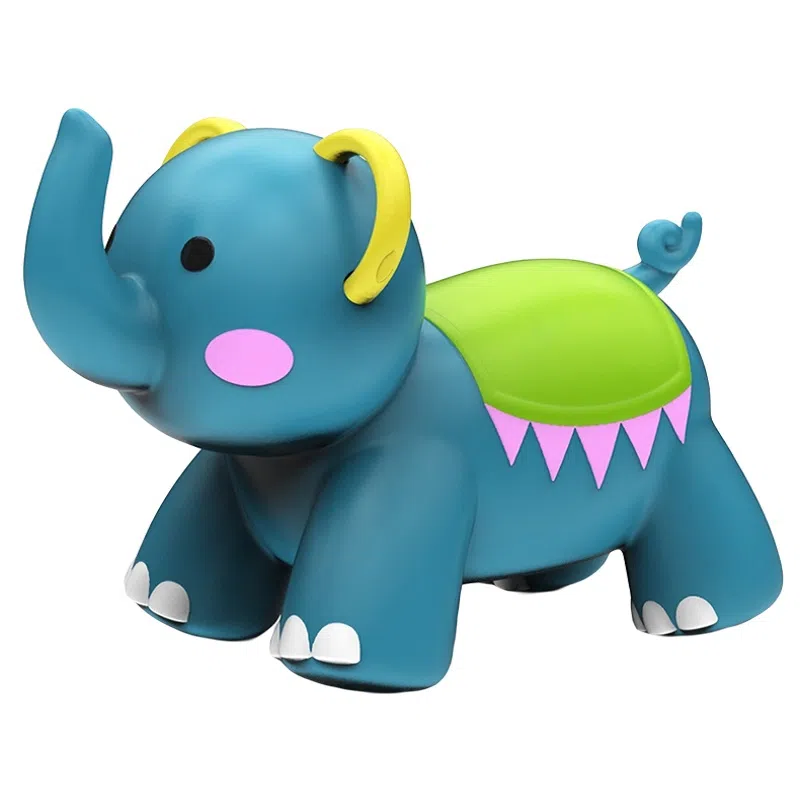 哈哈球 小熊圆圆 小象安安 跳跳马  防摔加大加厚 可骑可坐 跳跳马 玩具