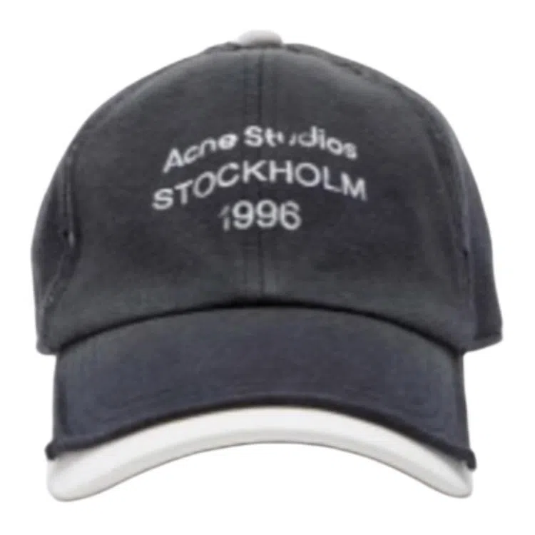 Acne Studios Logo Cap Black