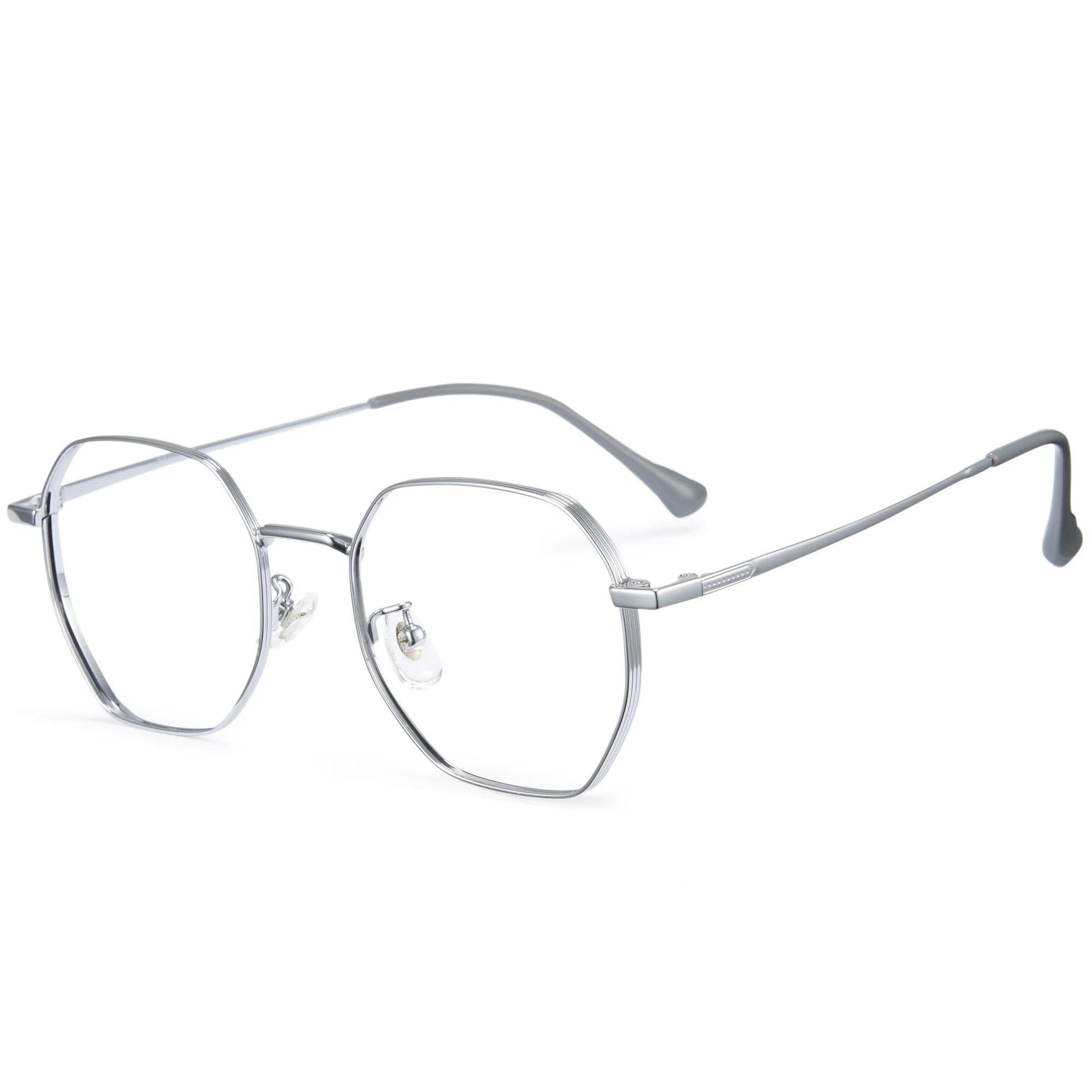 CYXUS Polygon Titanium Optical Frame Black
