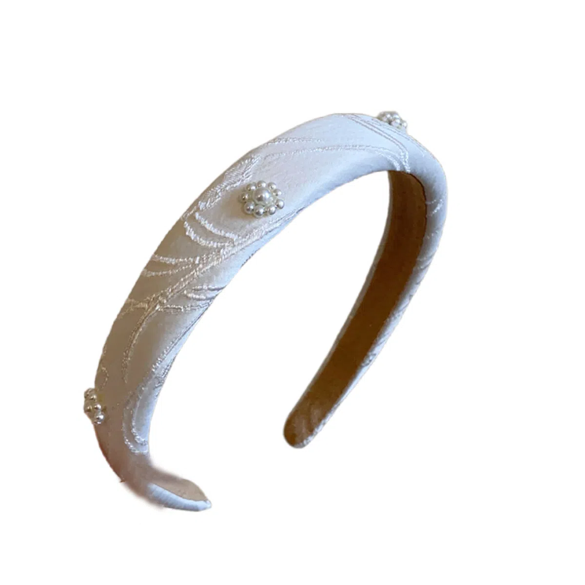 贯古今 复古小香风刺绣花朵海绵不伤发高级感洋气时尚百搭发饰 布艺 发箍 女款