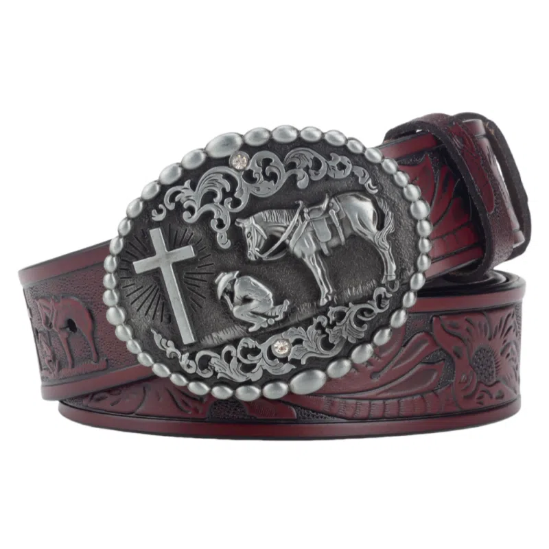 Emperor Penguin Classic Leather Belt 3.8cm