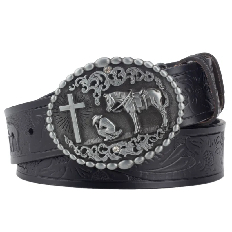 Emperor Penguin Classic Leather Belt 3.8cm