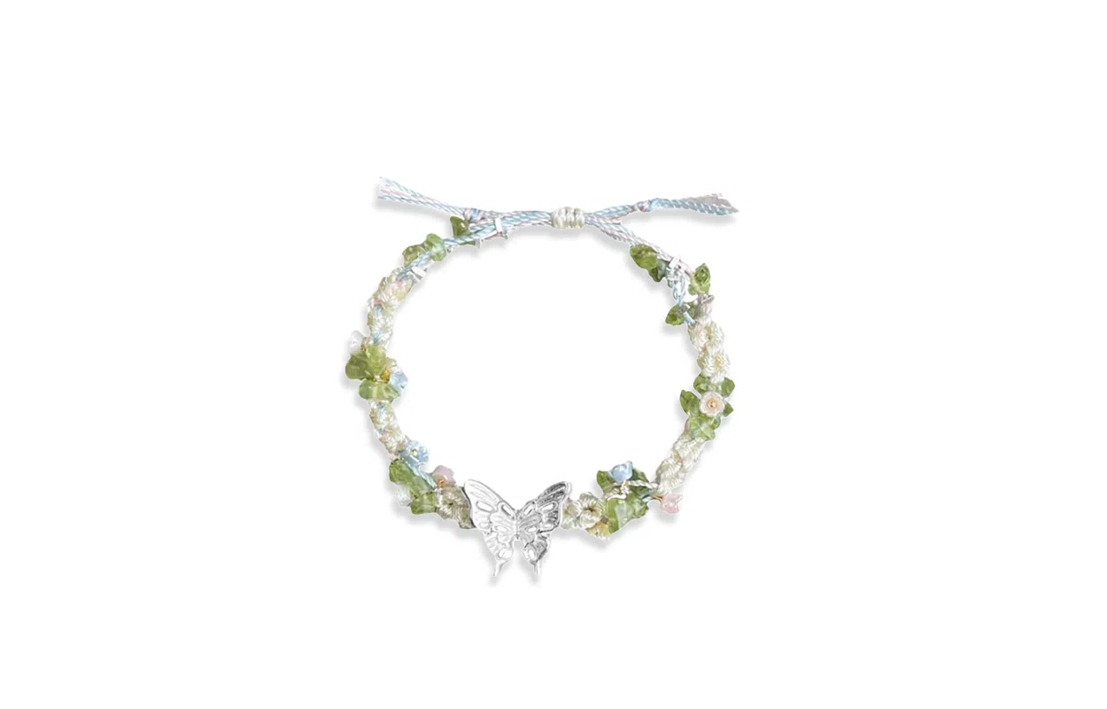 WANLIACC Butterfly Flower Bracelet