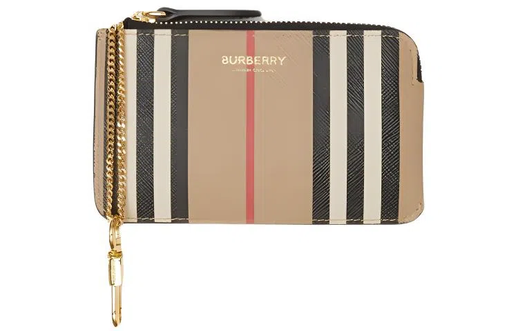 Burberry Vintage Classic Stripe Key Pouch