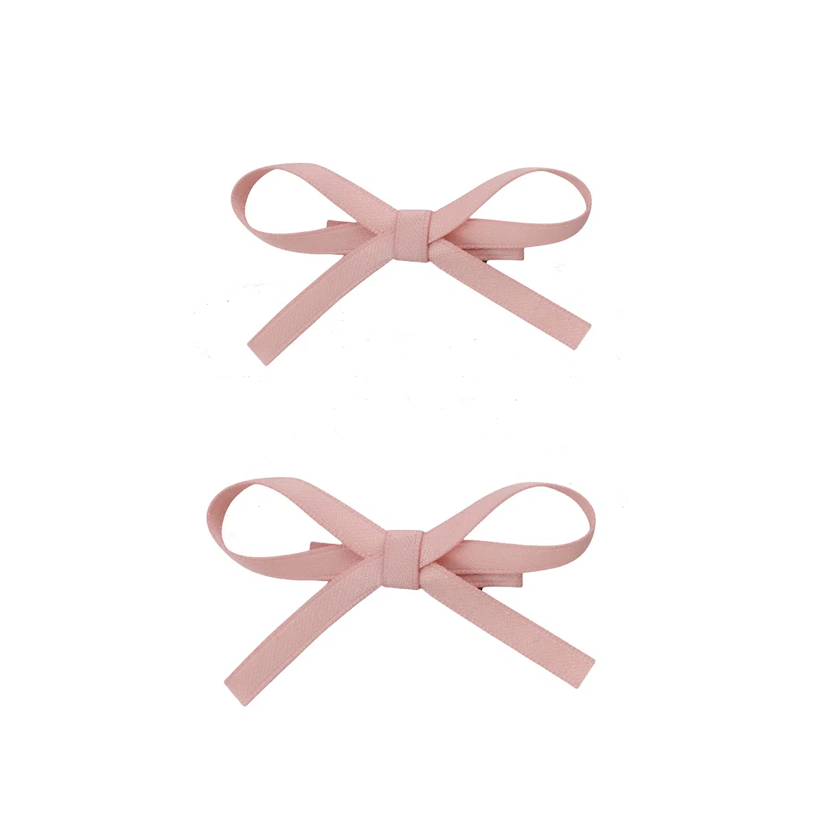 贯古今 温柔粉色娇嫩丝带蝴蝶结绑发甜美发夹飘带发侧边发饰 布艺 发绳 女款