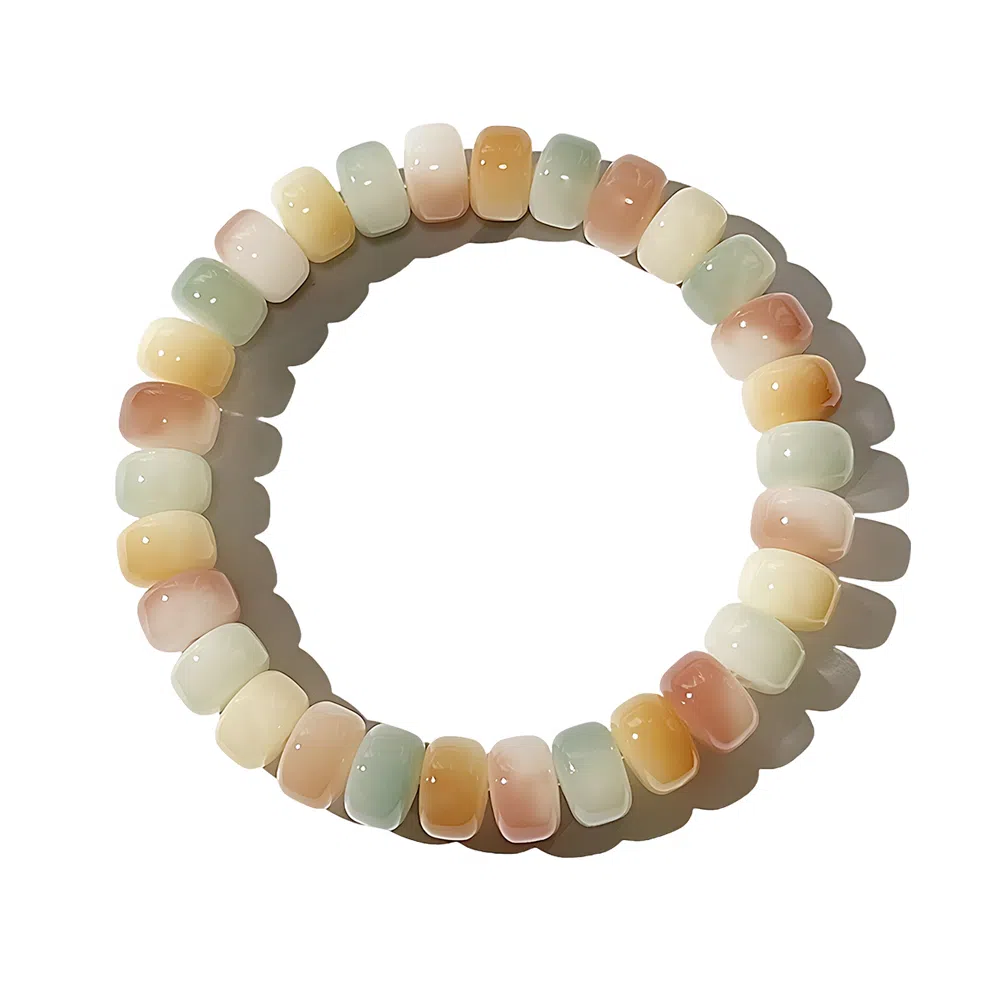 希遇 新国潮高级精致 小众甜美少女青春风格设计 菩提根 手串 男女同款情侣款