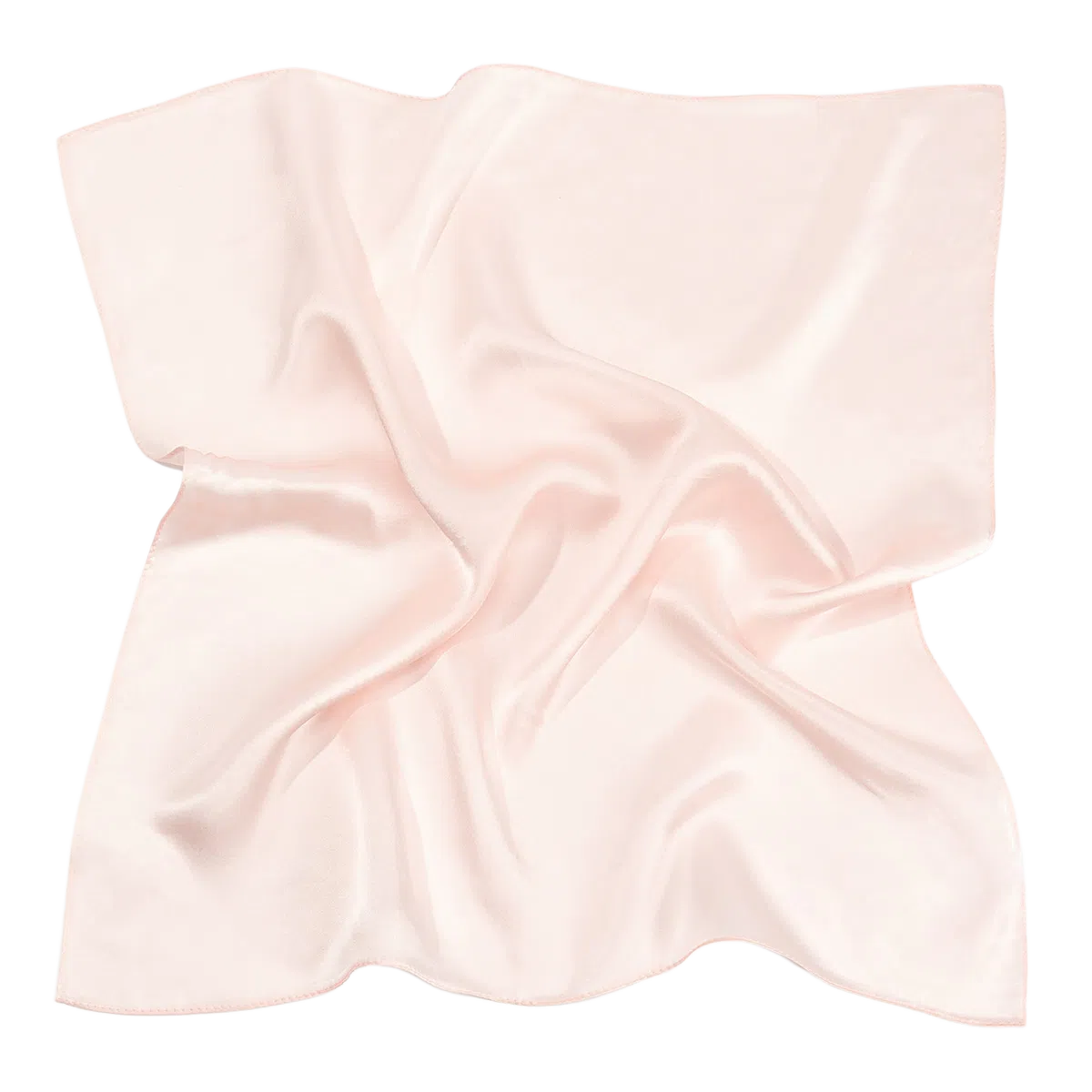 上海故事 真丝缎面素色 桑蚕丝 丝巾 女款