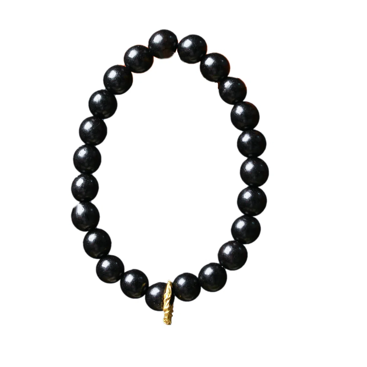 仙友 国风新中式 过香佑福 复古国潮轻奢转运招财佛珠念珠 黑檀 手串 男女同款情侣款