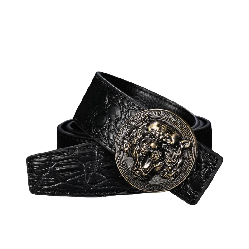 Emperor Penguin Tiger Head Belt