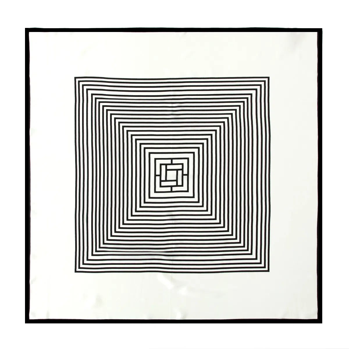 丝界 时尚百搭条纹真丝披肩领巾 丝巾 女款