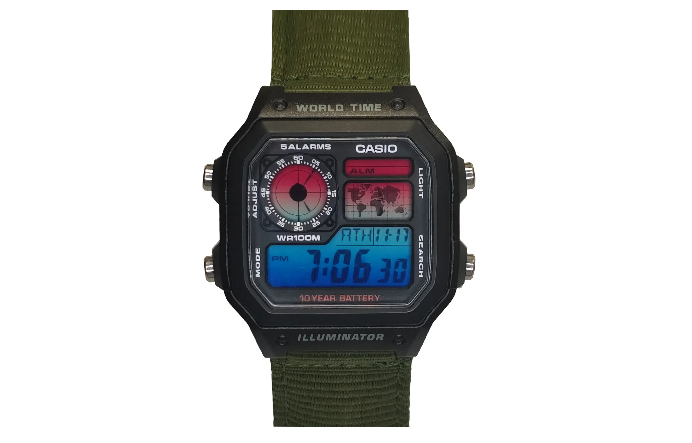 CASIOYOUTH 10 AE-1200WH-1A