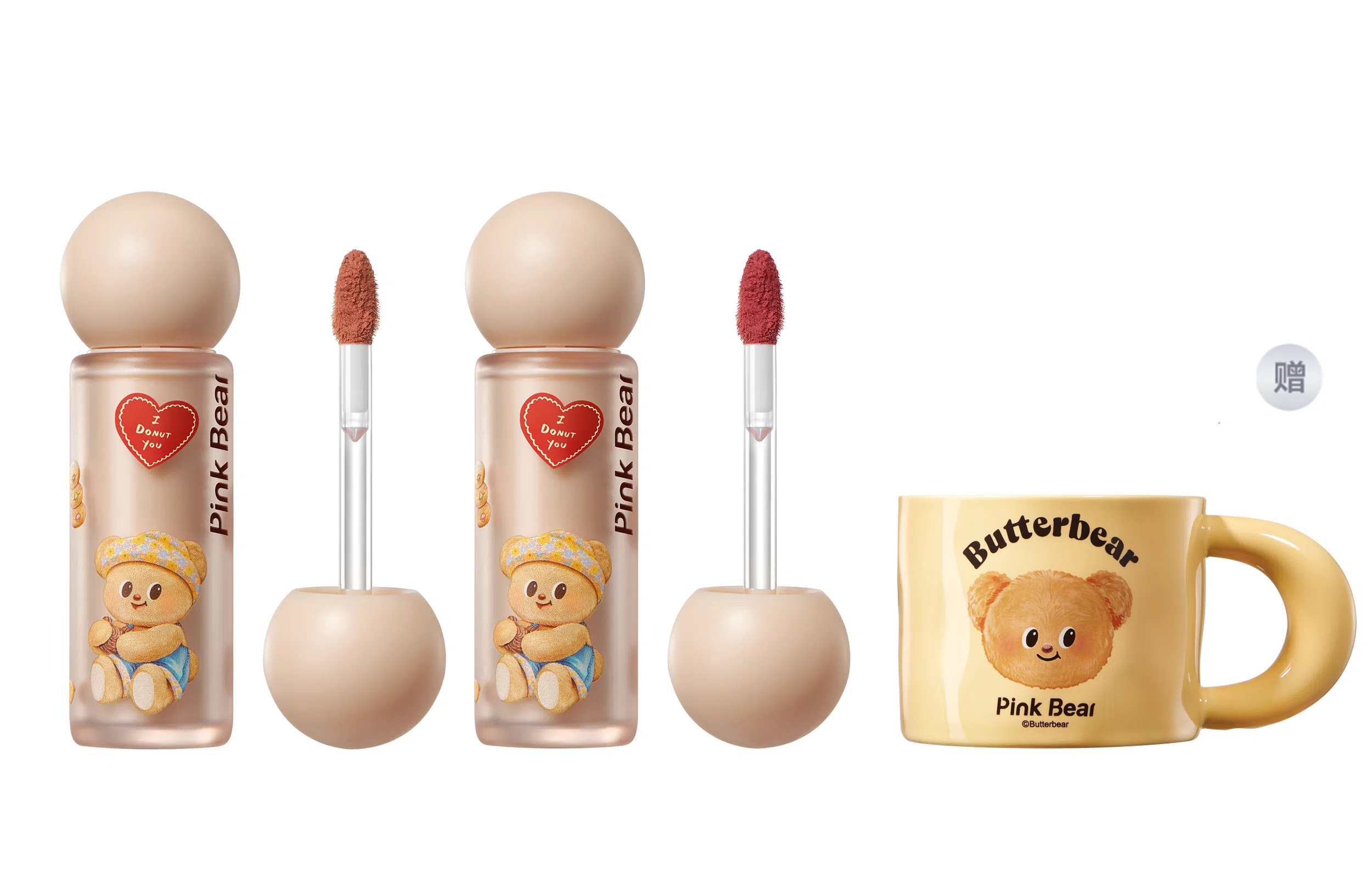 pinkbear Lip Mud Soft Matte Natural
