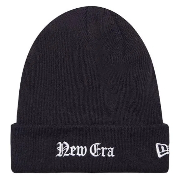 New Era Beanie Black
