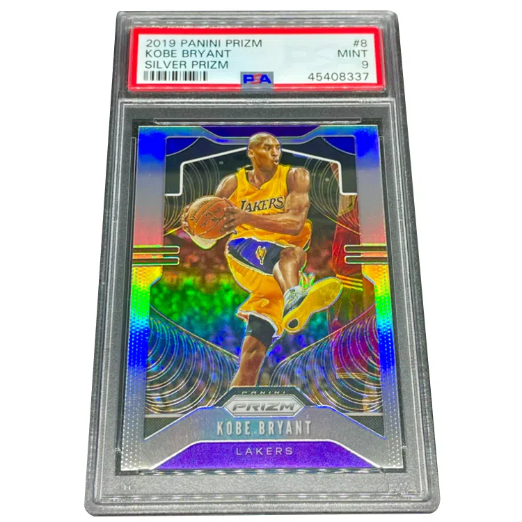 Panini Kobe Bryant Prizm PSA9