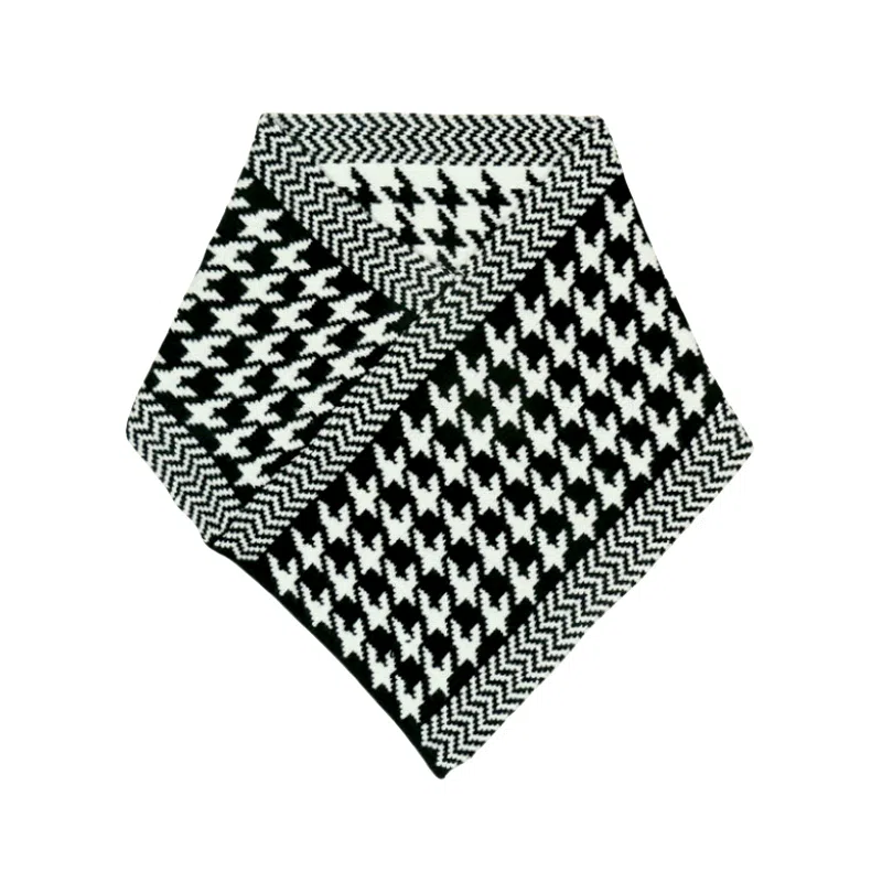 北极绒 韩版三角围巾秋冬保暖护颈 防寒高级感加厚脖套 围脖 男女同款情侣款