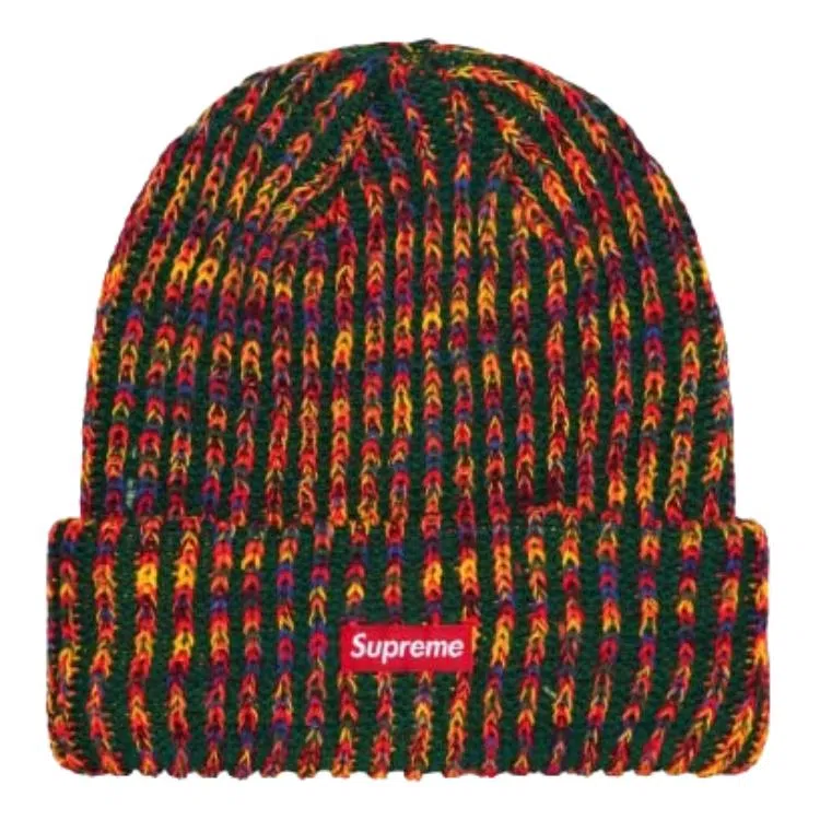 Supreme FW24 WEEK 5 Rainbow Loose Gauge Beanie
