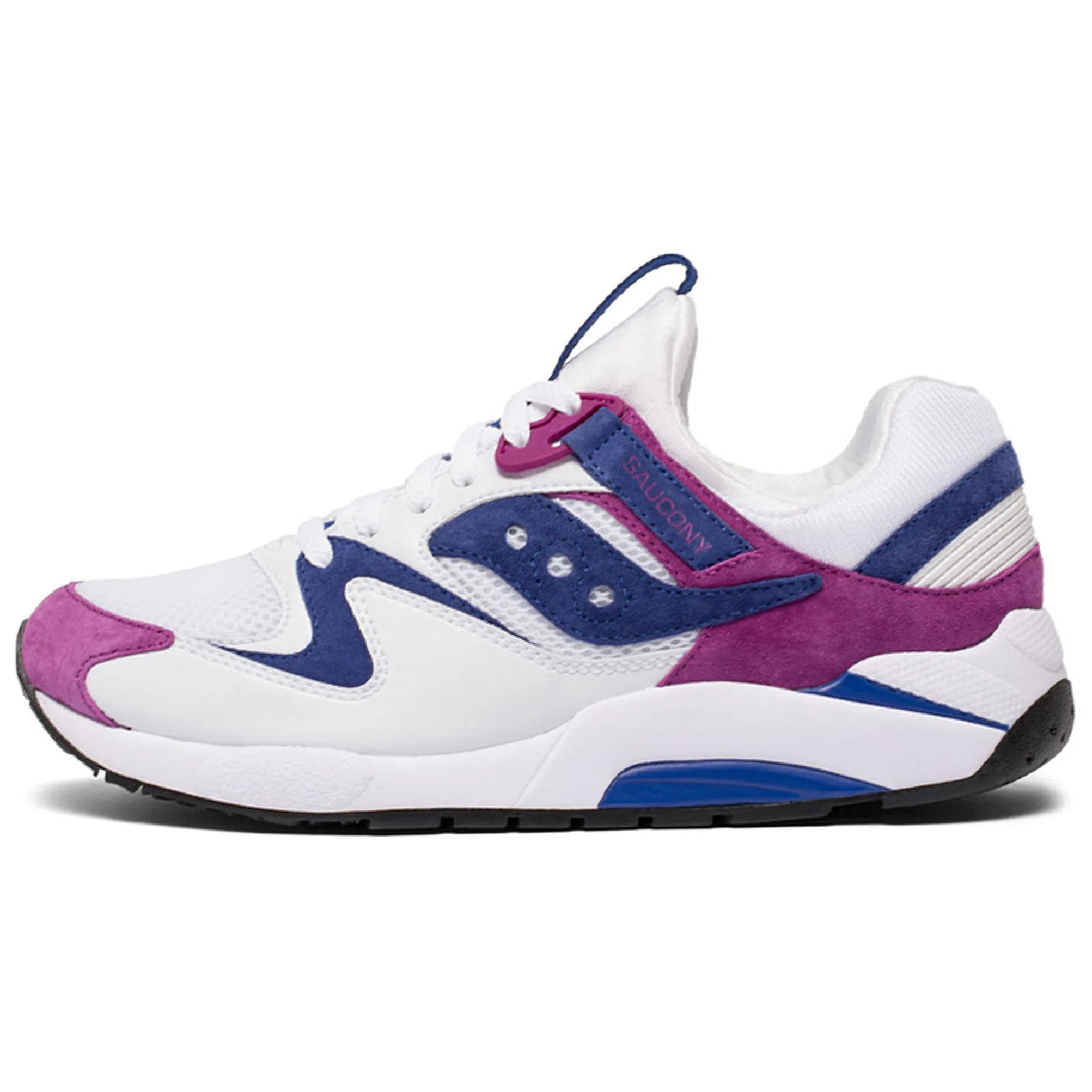 Saucony Grid 9000 Premium Suede White Blue