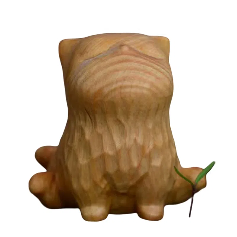 仙作美 可爱文玩 崖柏 把件 男女同款情侣款