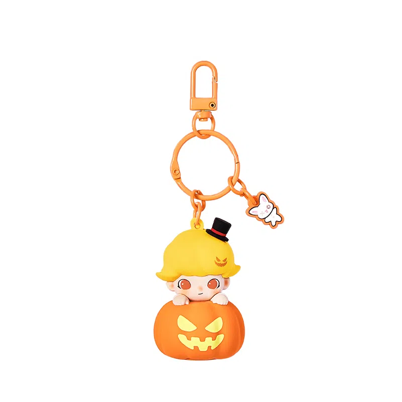 POP MART Labubu Pumpkin Glow Pendant