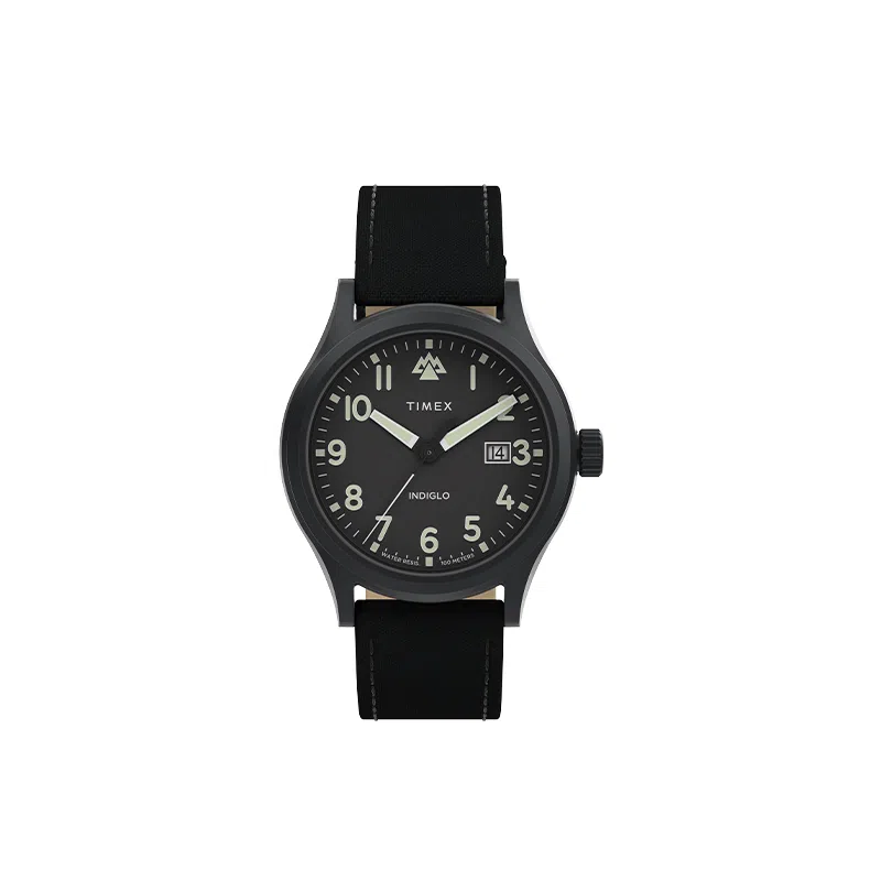 Timex Quartz Black Dial