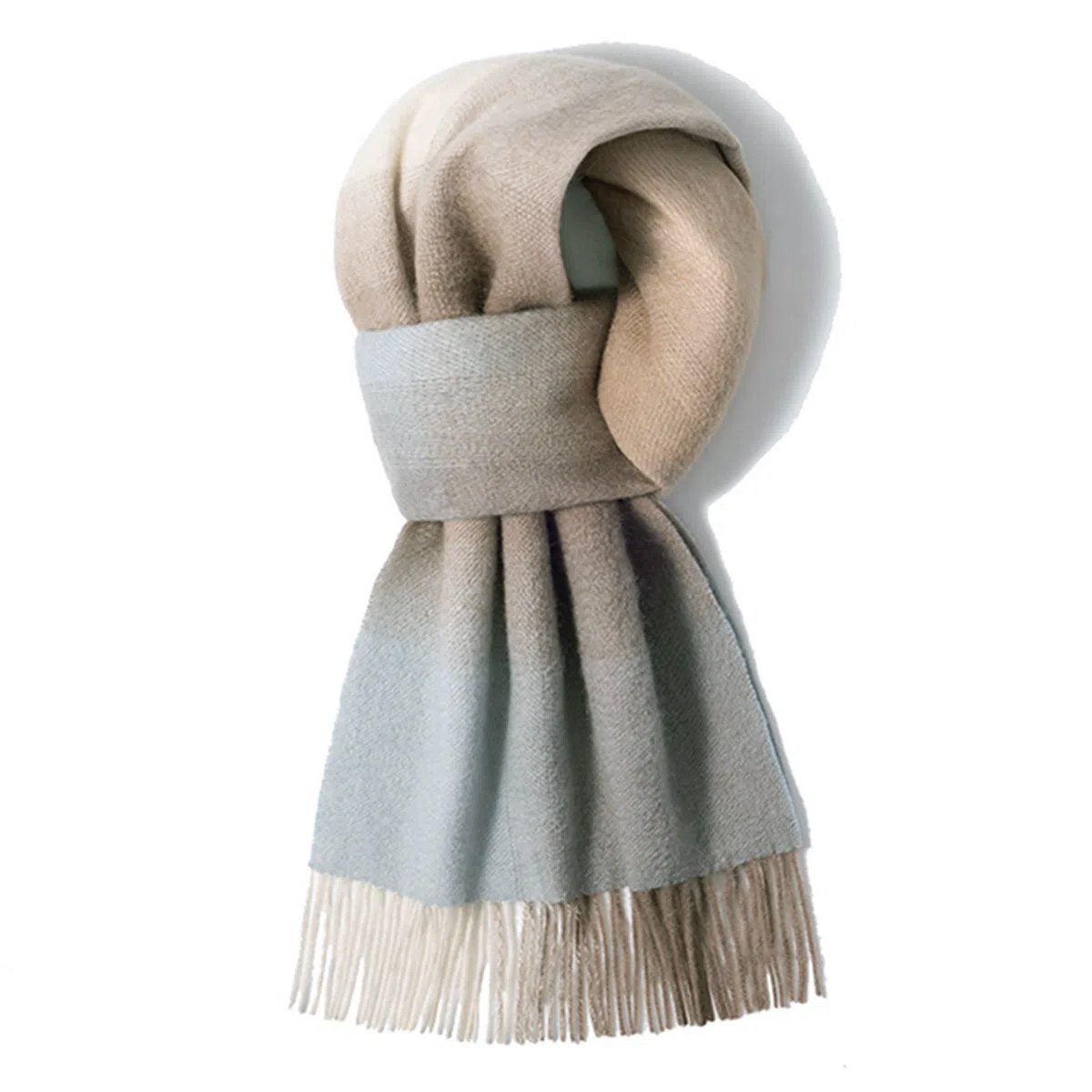 上海故事 通用款粗纺格子羊绒多种颜色 绒线围巾 女款