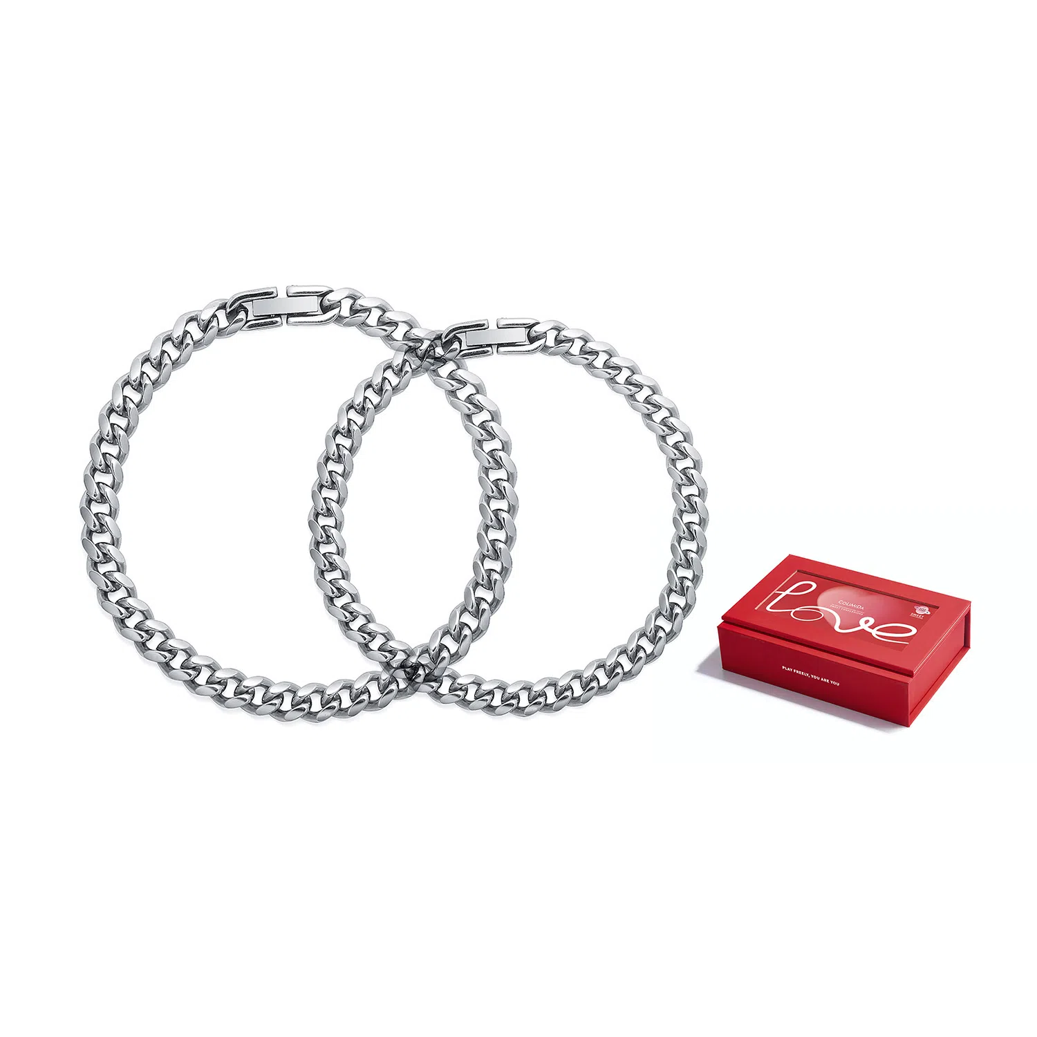 COLIMIDA Silver Couple Bracelet