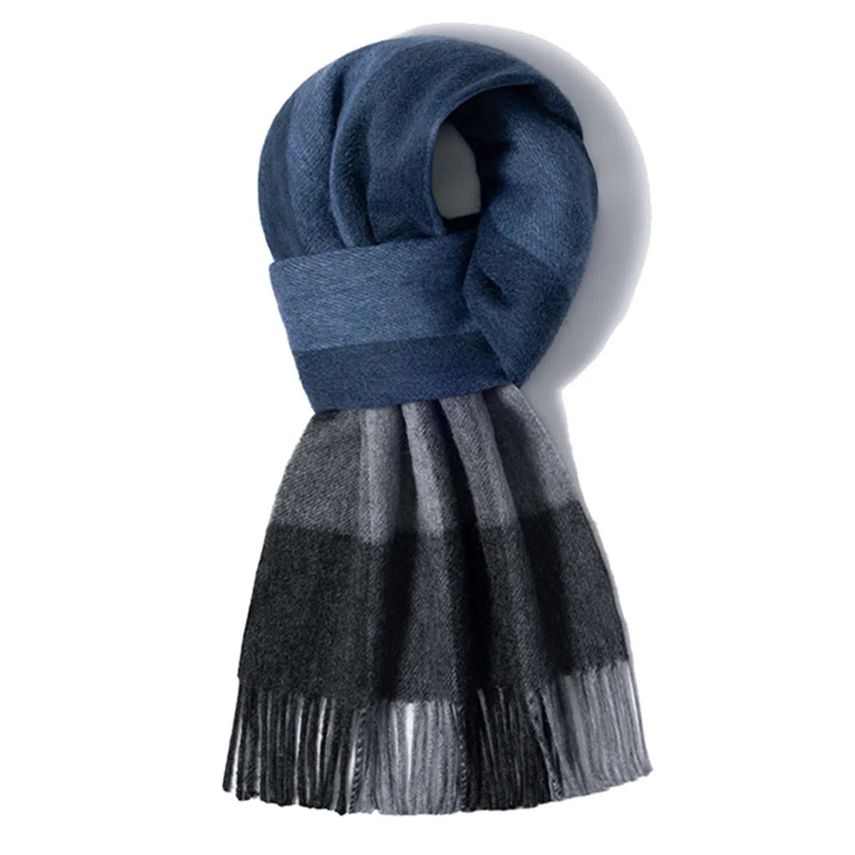 上海故事 通用款粗纺格子羊绒多种颜色 绒线围巾 女款