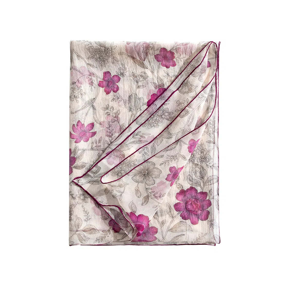 丝界 轻薄时尚出游拍照神器百搭 丝巾 女款