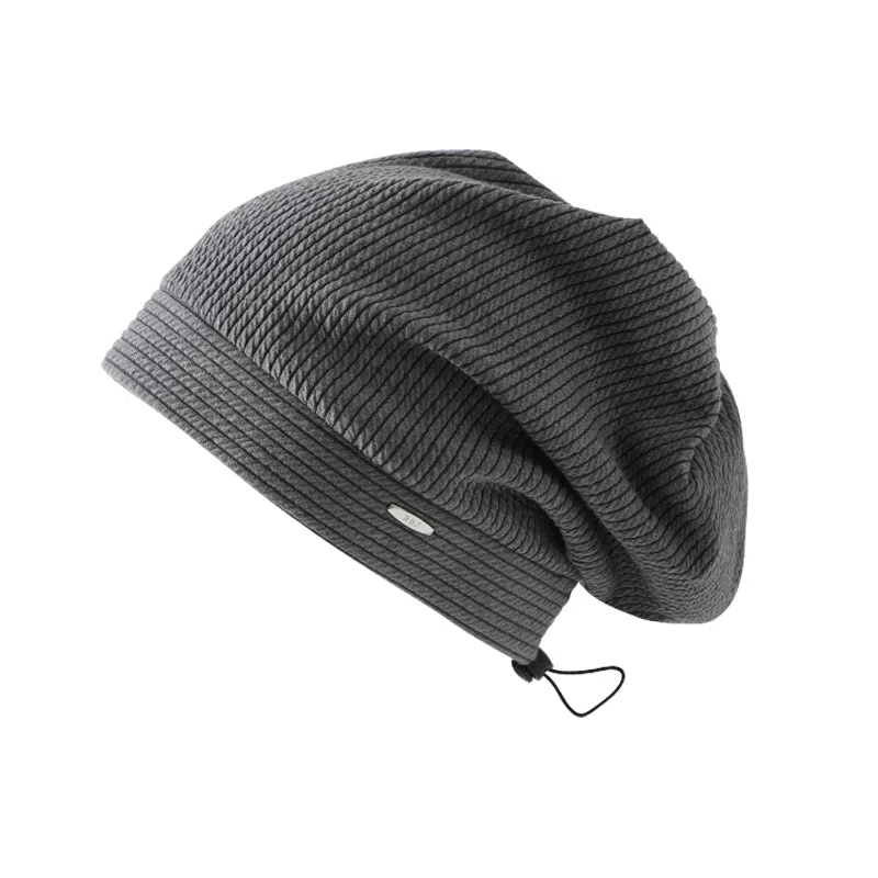 浪莎 帽子女秋冬季百搭时尚简约堆堆帽冬天骑电动车产妇孕妇护额头防风防冻保暖神器 可调节 包头帽 女款