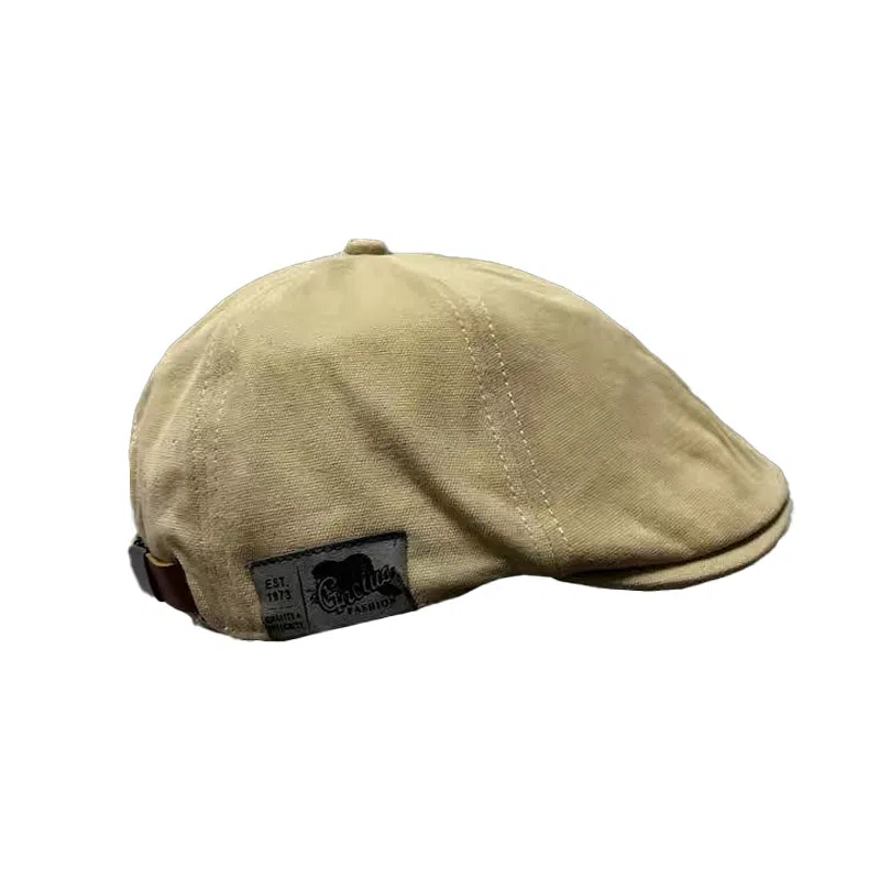 祎步康 日系街头潮流反戴 夏秋季百搭嘻哈前进帽 涤纶 贝雷帽 男女同款情侣款