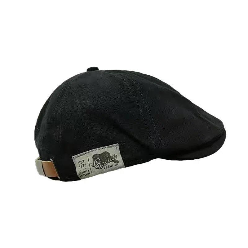 祎步康 日系街头潮流反戴 夏秋季百搭嘻哈前进帽 涤纶 贝雷帽 男女同款情侣款