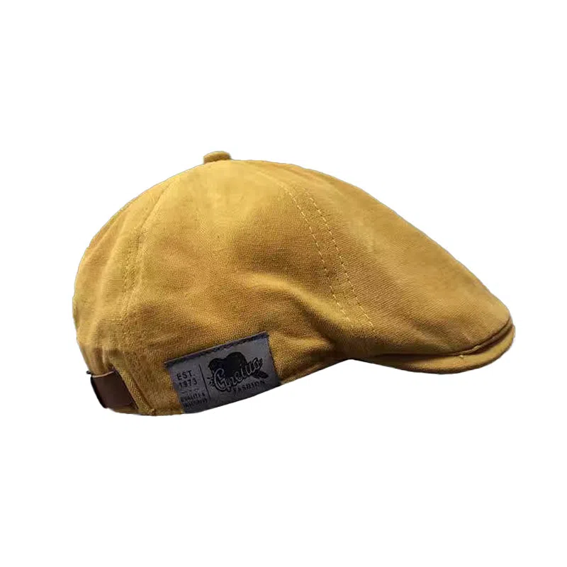 祎步康 日系街头潮流反戴 夏秋季百搭嘻哈前进帽 涤纶 贝雷帽 男女同款情侣款