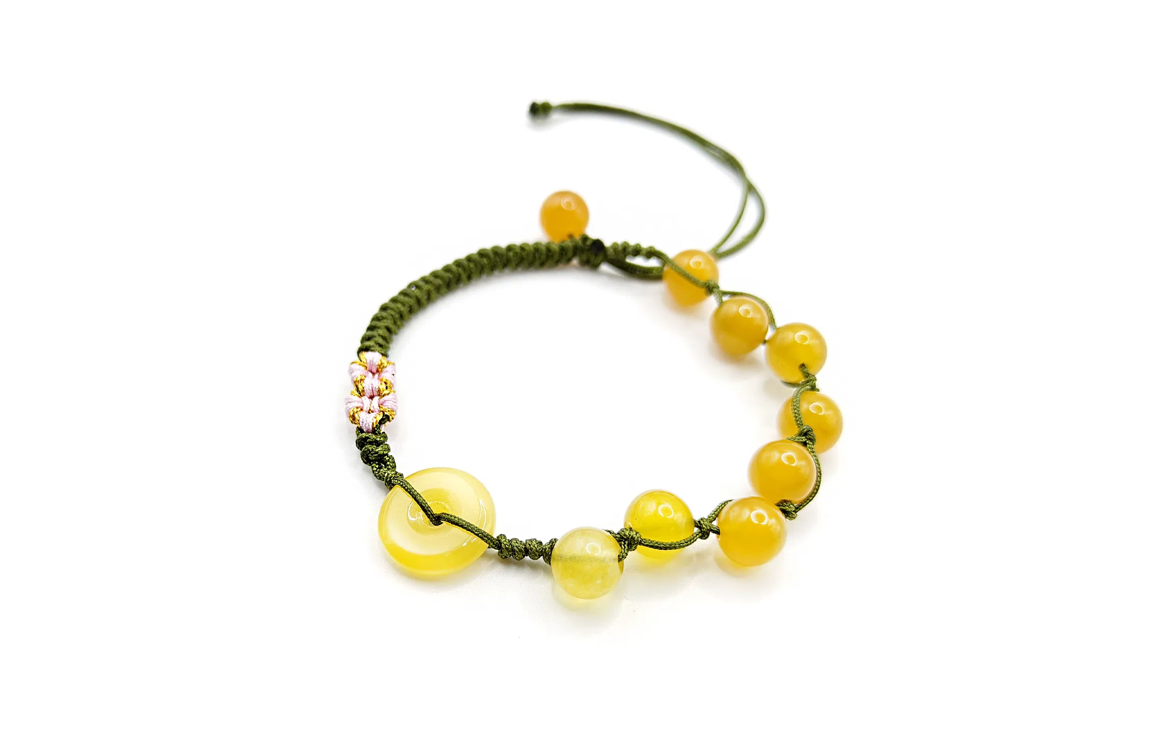 嘉福莱 花香满园系列 守护花神 平安喜乐四季见喜 清冷精致温柔 小众国风原创设计 琉璃 手链 女款