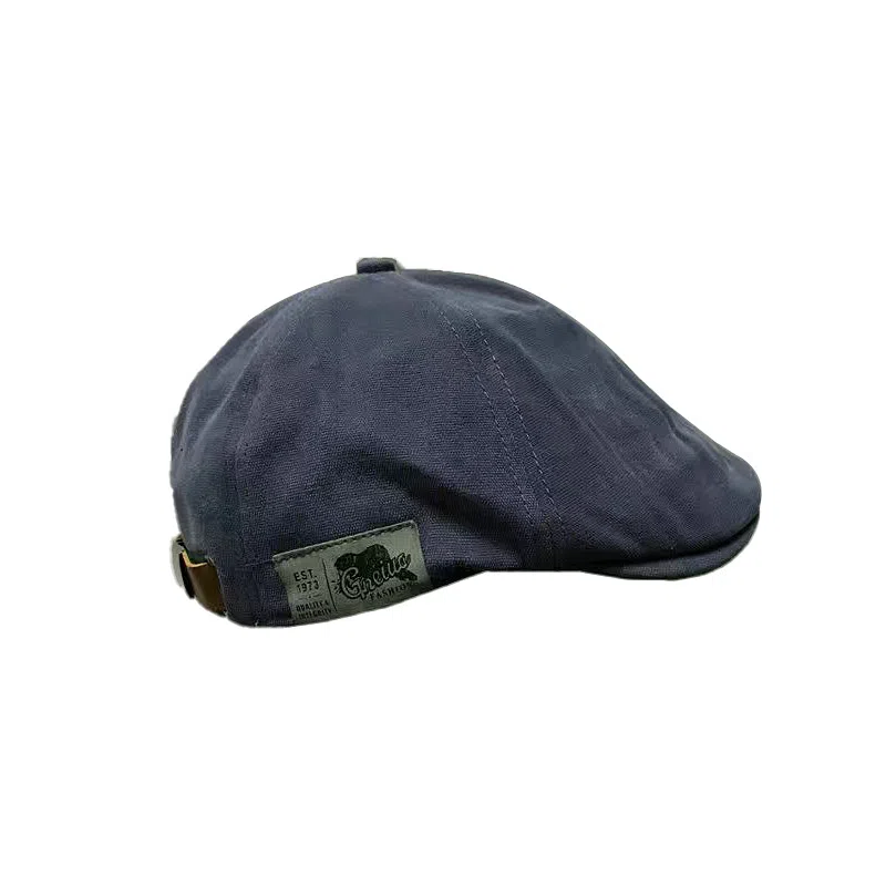 祎步康 日系街头潮流反戴 夏秋季百搭嘻哈前进帽 涤纶 贝雷帽 男女同款情侣款