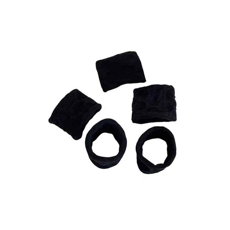 水中玉 无缝超宽面膜肌发圈高弹力扎头发橡皮筋高马尾头圈发绳 布艺 头绳 女款