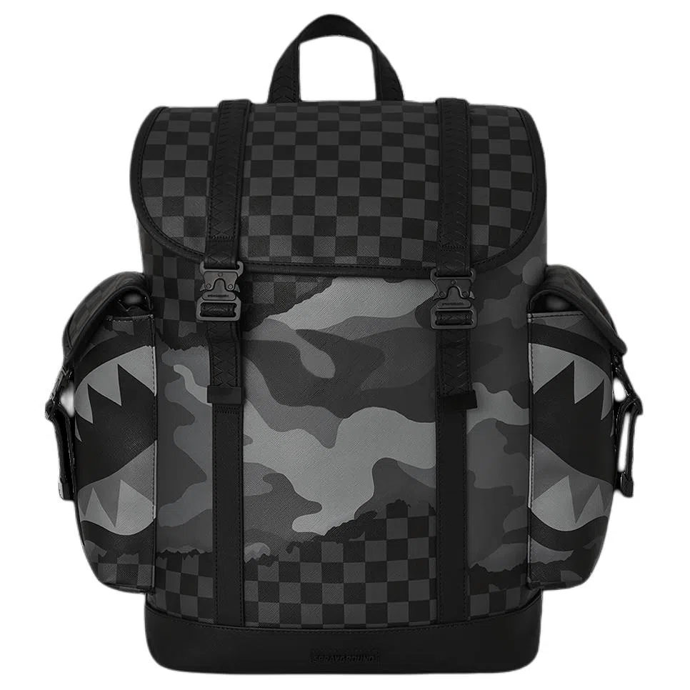SPRAYGROUND Shark Mouth Checkered Backpack