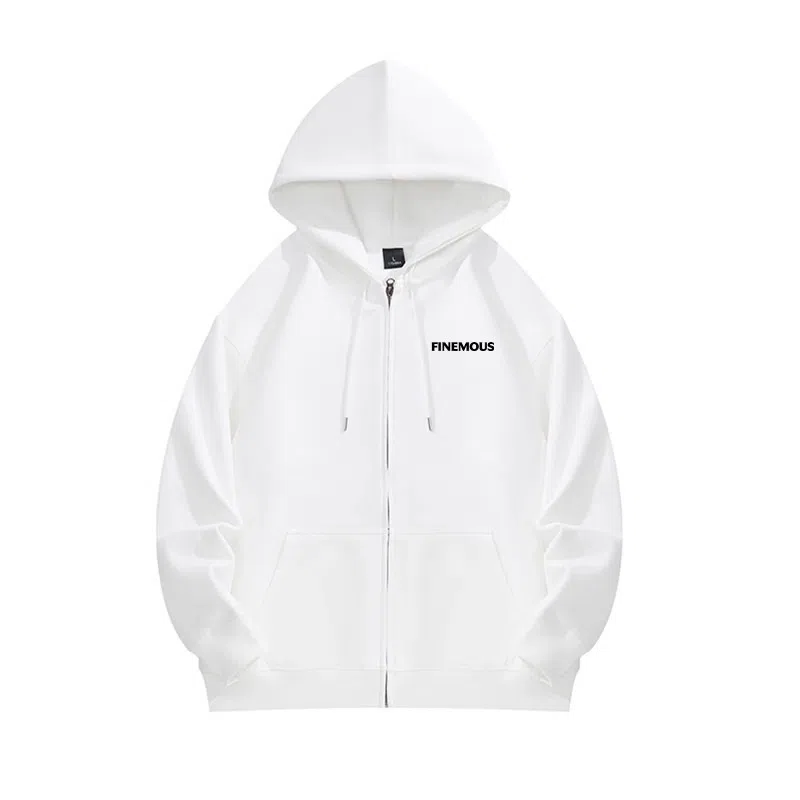 莫代尔 简约时尚潮流拉链休闲打底衣 男女同款