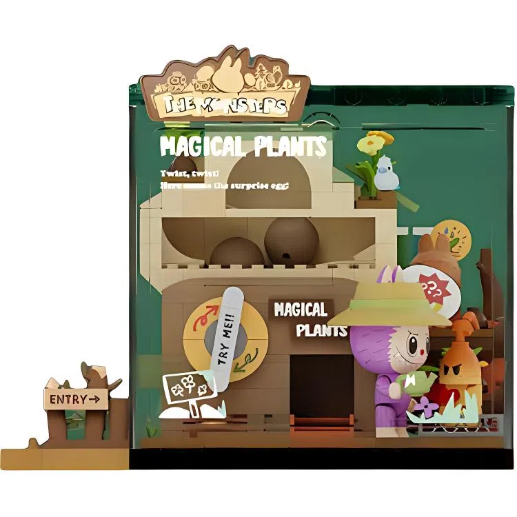 POP MART LABUBU FOREST SECRET BASE