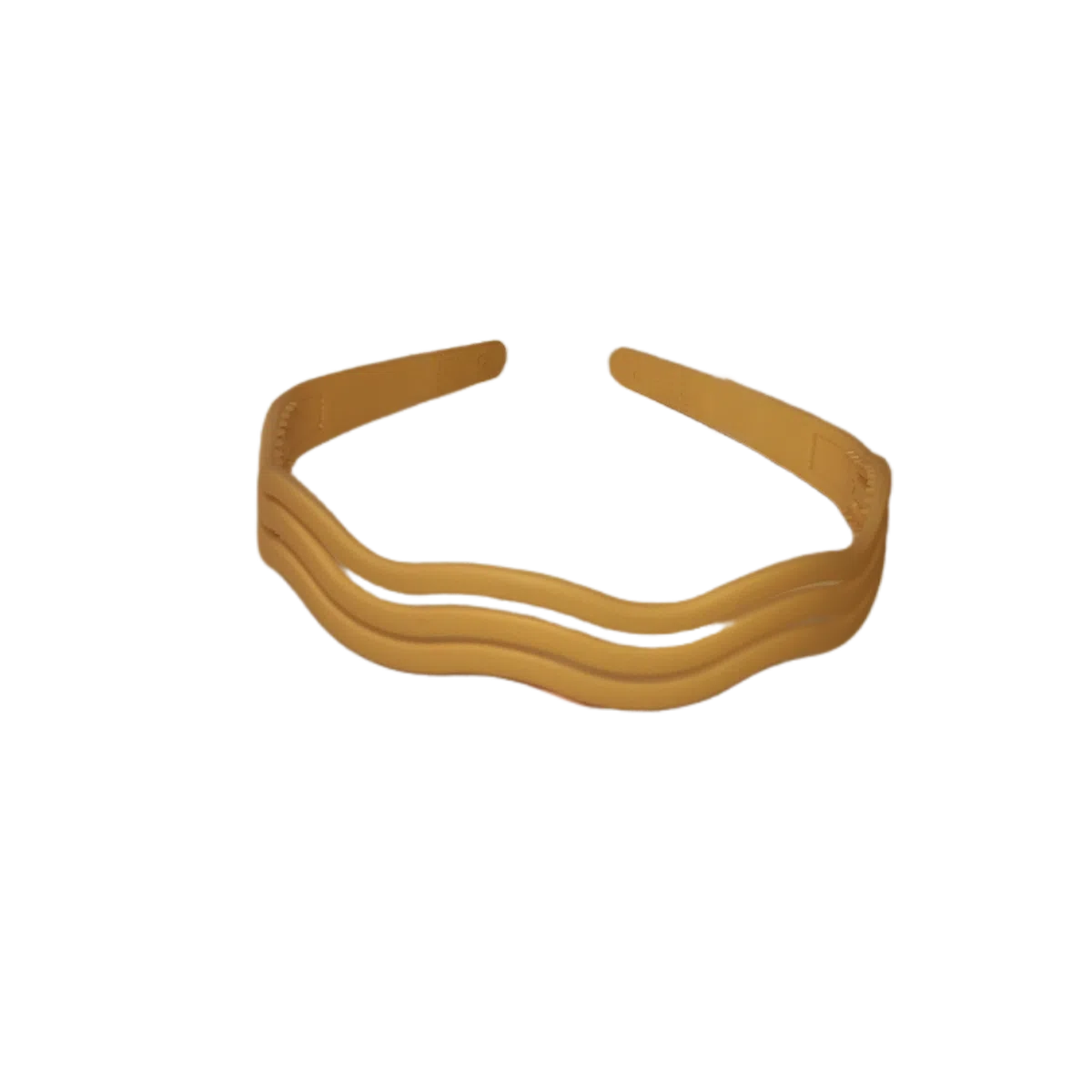 贯古今 高级感压发波浪带齿防滑细款洗脸发卡纯色发捆头饰女压发头箍 亚克力 发箍 女款