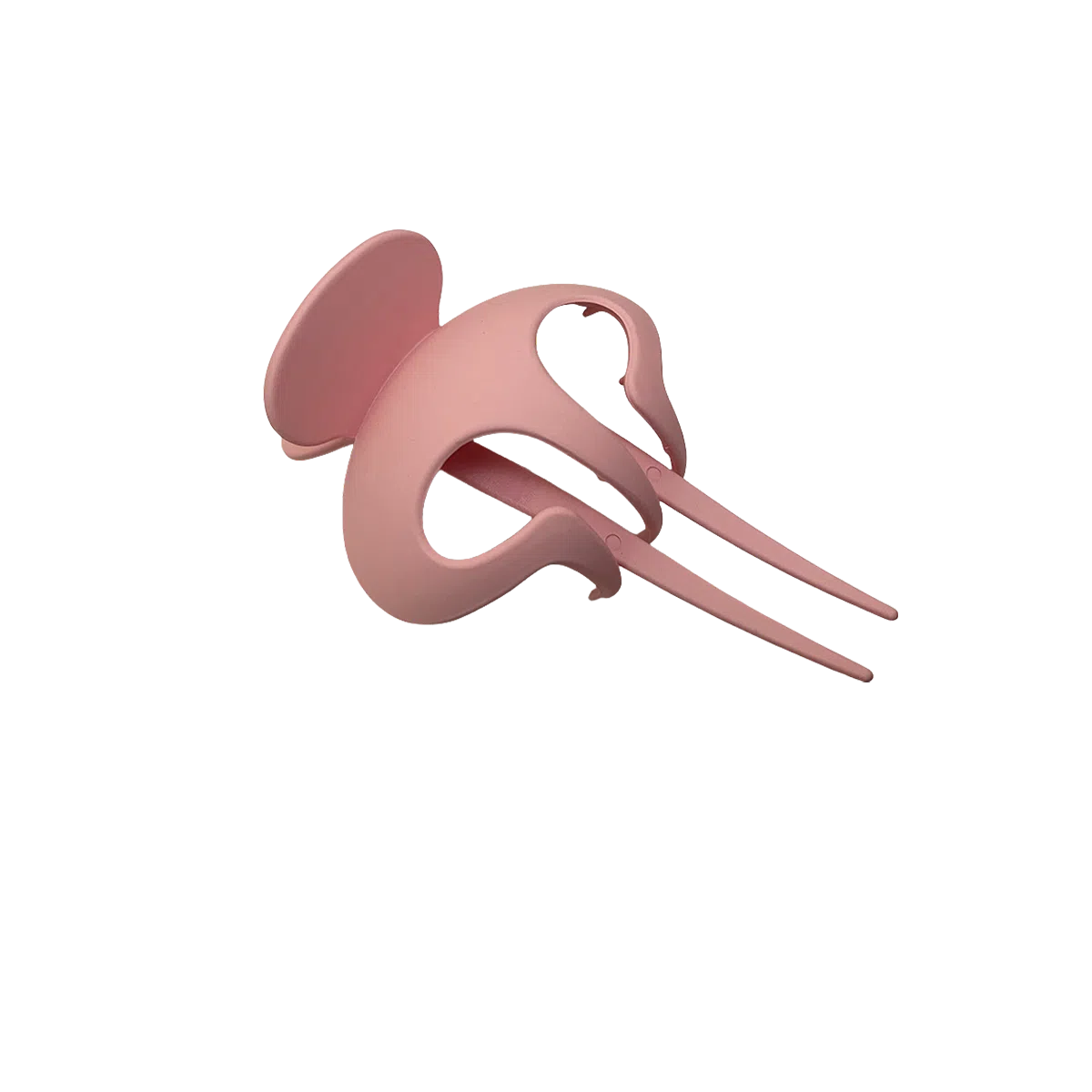 贯古今 磨砂盘发抓夹 高级感新款碎发发饰 后脑勺超大号鲨鱼夹 亚克力 发夹 女款